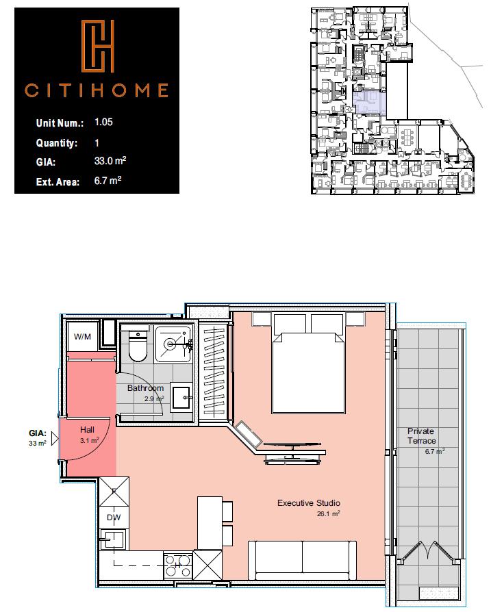 Image of Apartment - 1 Bathrooms for Rental in CitiHome-Gibraltar, Image 11